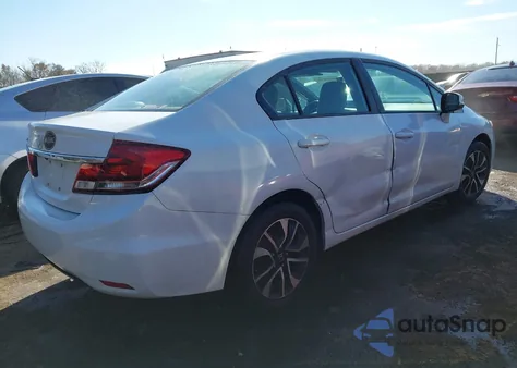 2013 Honda Civic Ex-L z USA, uszkodzony, nr VIN 19XFB2F94DE207008